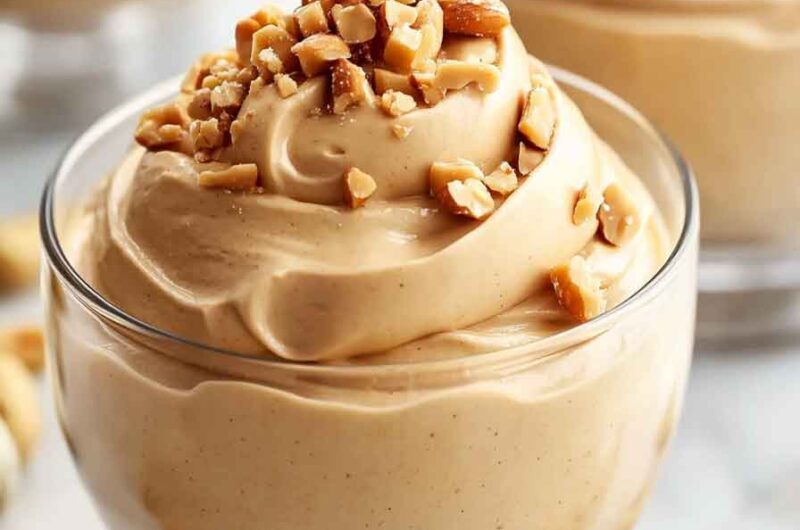 Creamy Pumpkin Peanut Butter Mousse