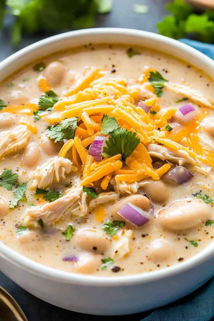 Creamy White Chicken Chili