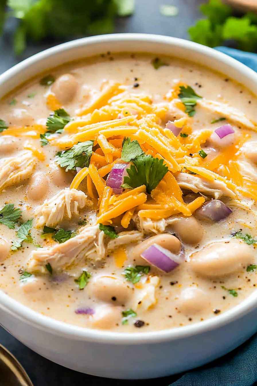 Creamy White Chicken Chili