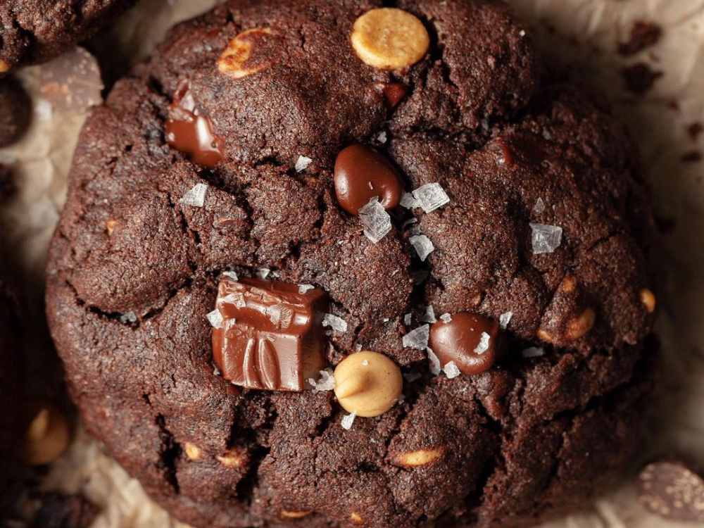 Double Chocolate S’mores Cookies