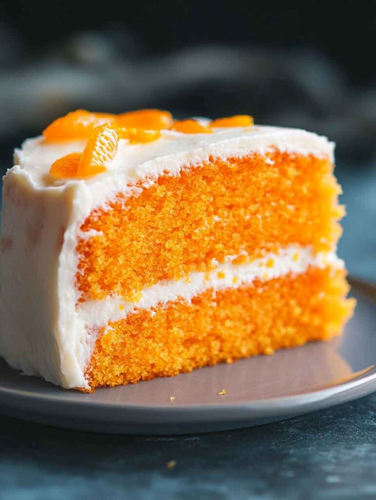 How to Serve Dreamy Orange Creamsicle Cake