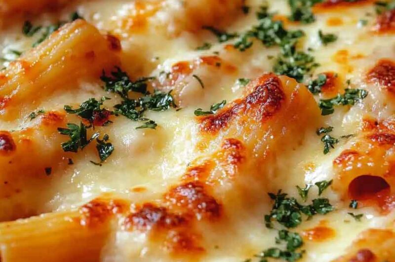 Dual Sauce Baked Pasta