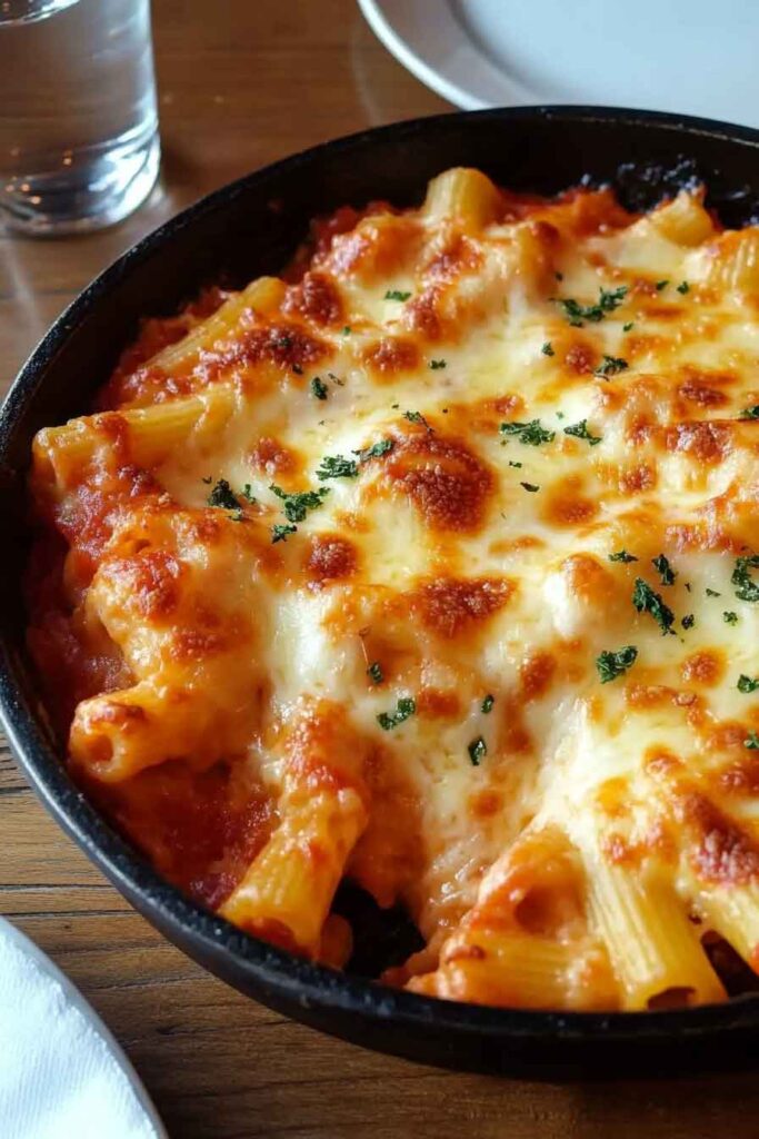 How to Serve Dual Sauce Baked Pasta