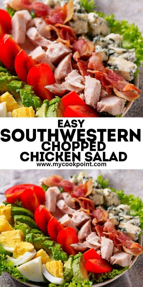 Easy Southwestern Chopped Chicken Salad