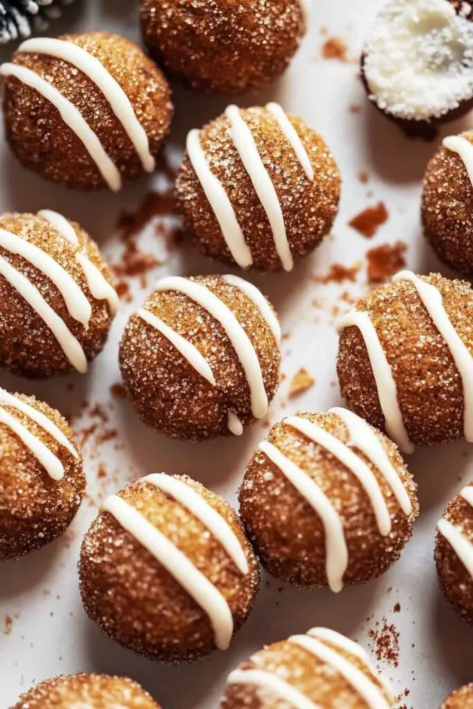 Eggnog Rum Balls