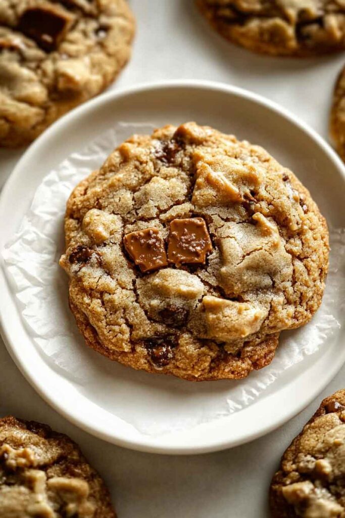 How to Serve Espresso Toffee Cookies