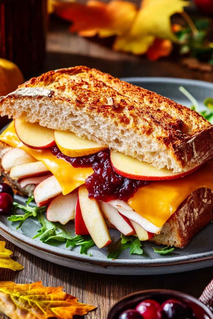How to Serve Fall Harvest Sandwiches