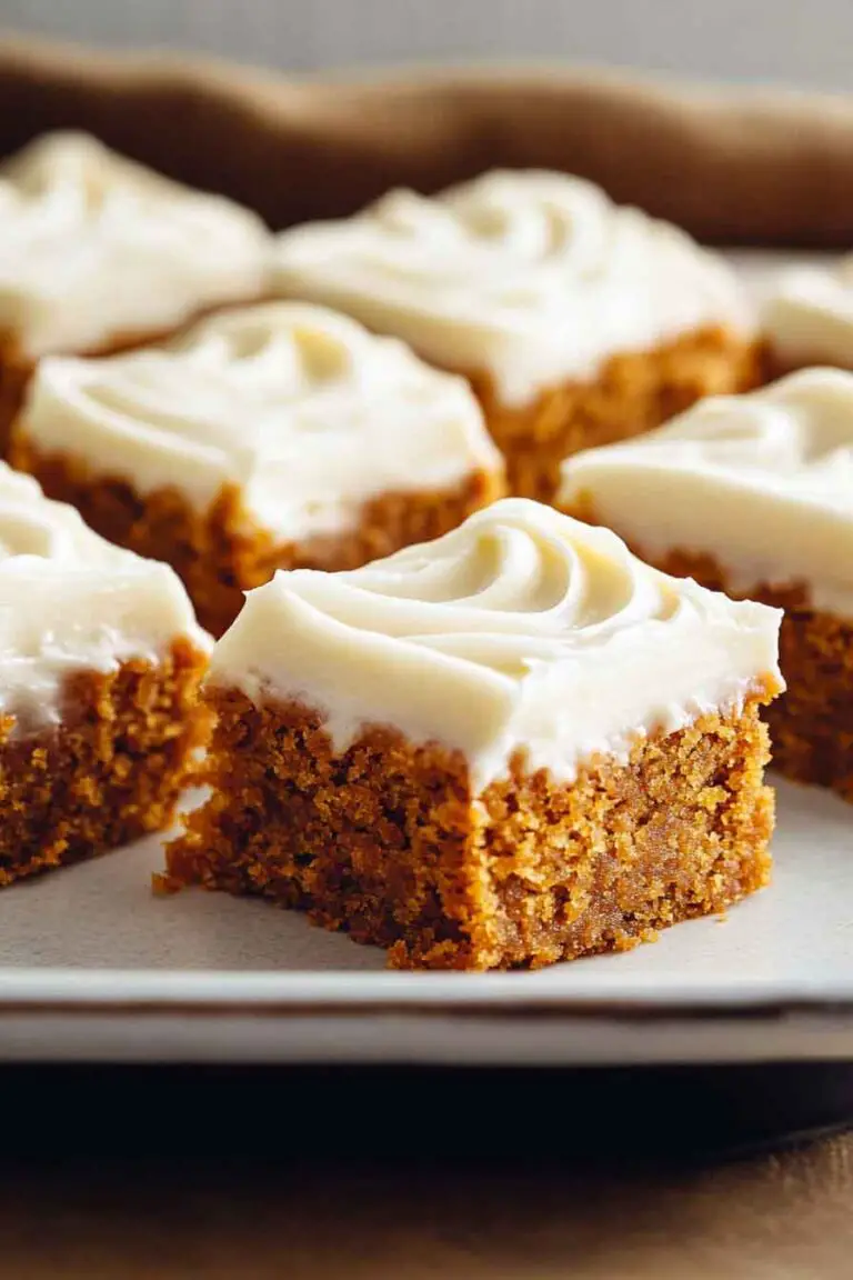 Fall Pumpkin Bars