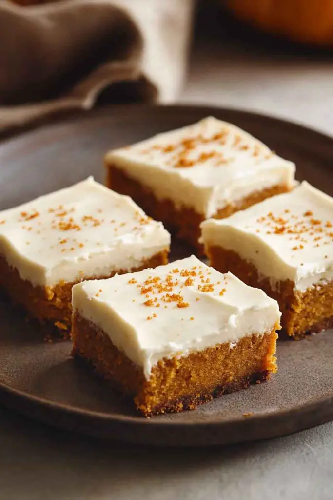 How to Serve and Enjoy Fall Pumpkin Bars