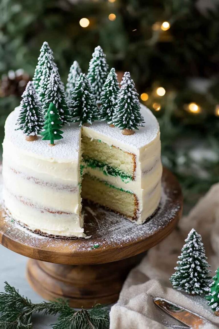 Festive Tree Cake