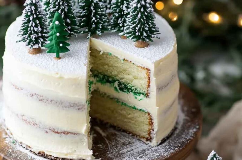 Festive Tree Cake