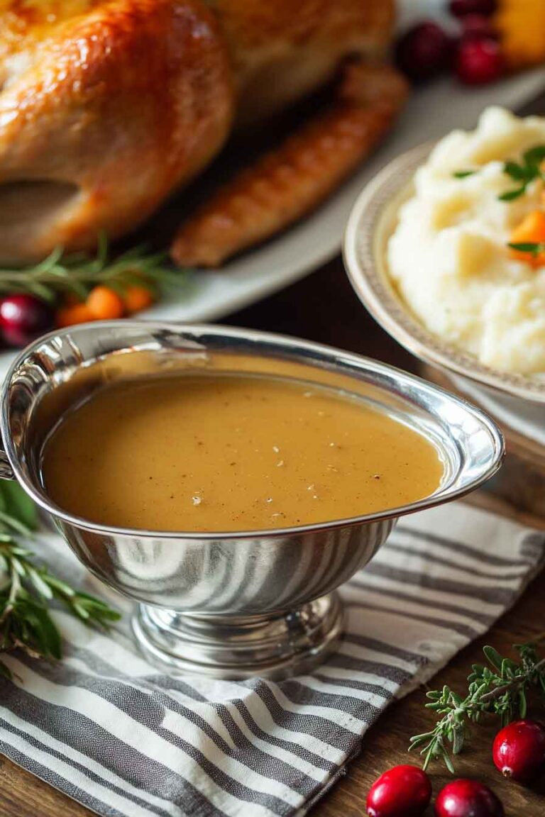 Flavorful Turkey Gravy Recipe