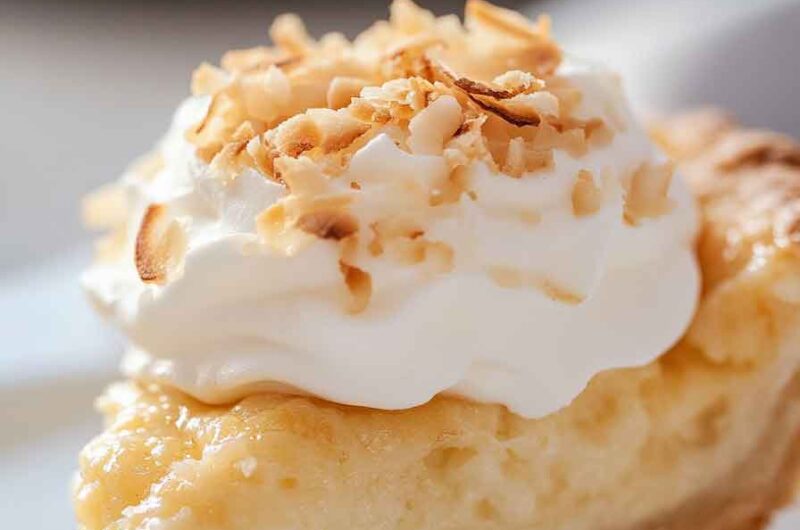 French Coconut Pie