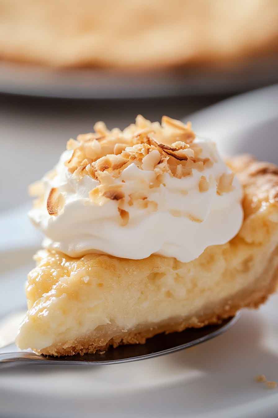 French Coconut Pie