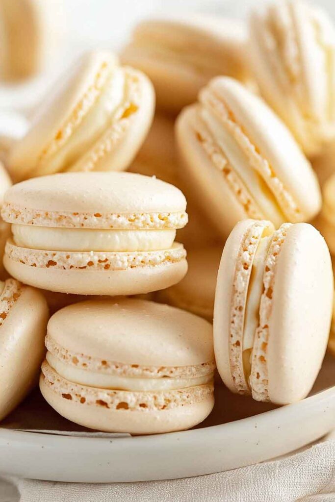 French Vanilla Macarons