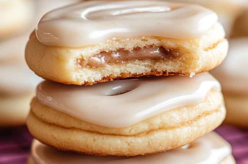 Frosted Cinnamon Pop Tart Cookies