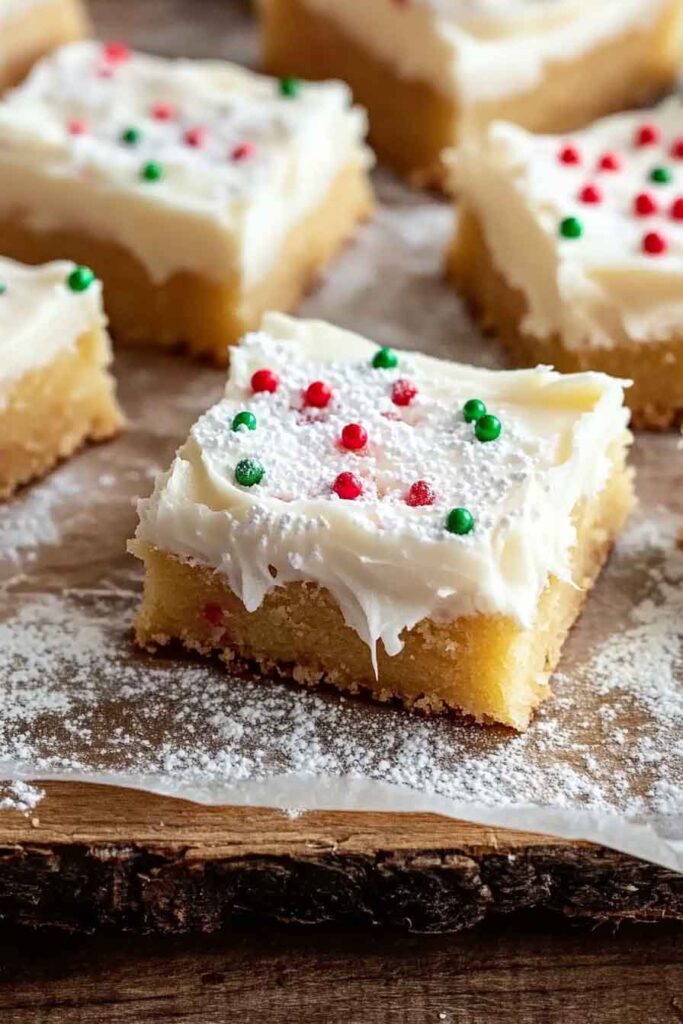How to Serve Frosted Sugar Bars
