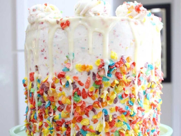 Fruity Pebble Cake Recipe: A Colorful and Fun Dessert for All Ages