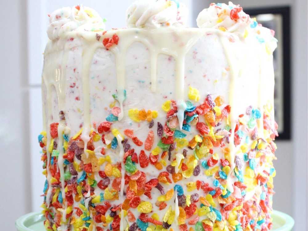 Fruity Pebble Cake