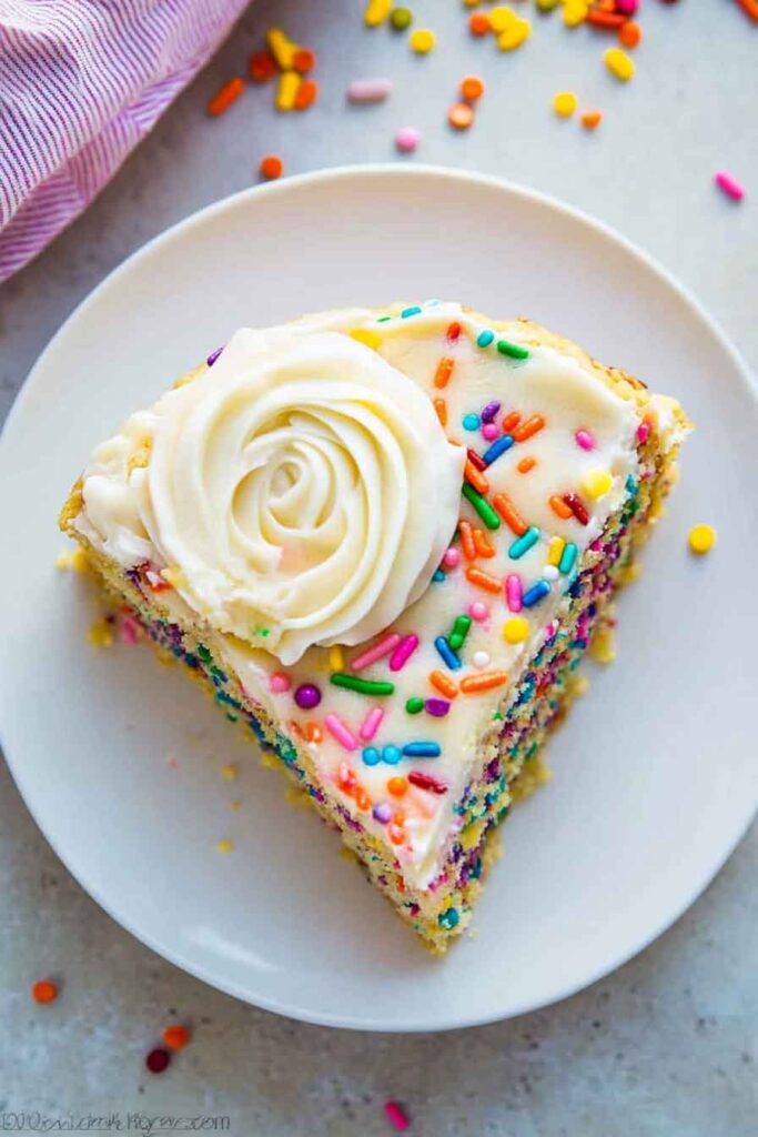 Step-by-Step Instructions for Funfetti Cookie Cake
