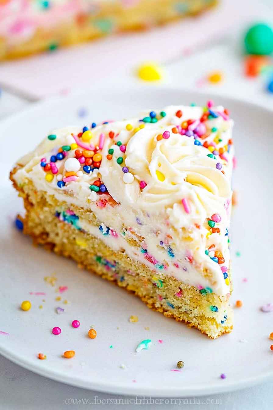Funfetti Cookie Cake