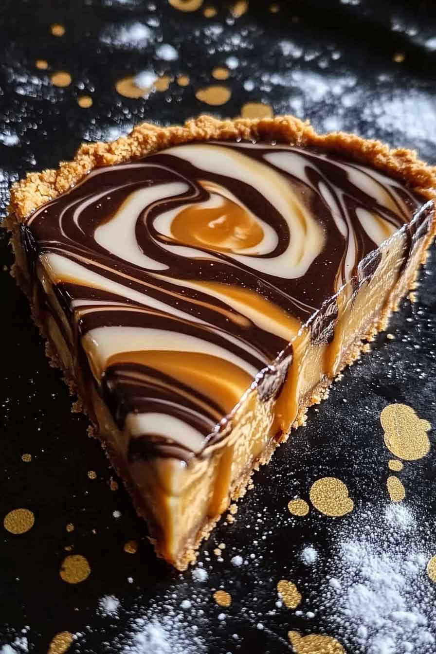 Galactic Peanut Butter Tart