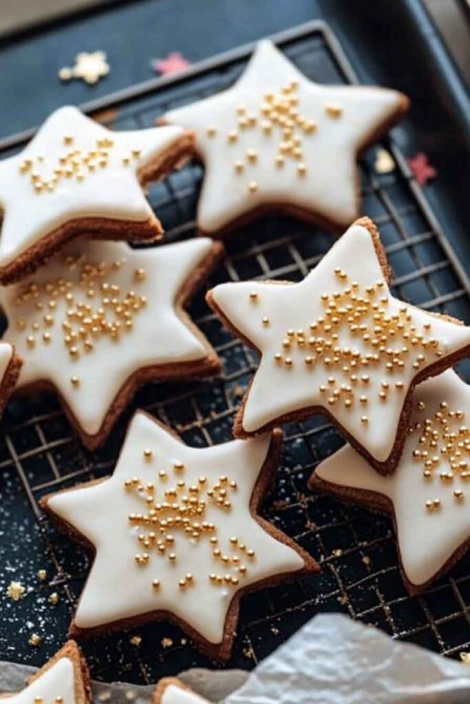 How to Serve Galaxy Star Cookies
