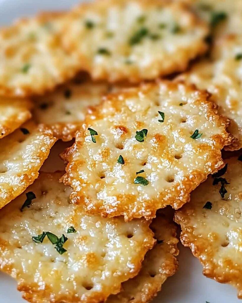 How to Serve Garlic Parmesan Ritz Bits
