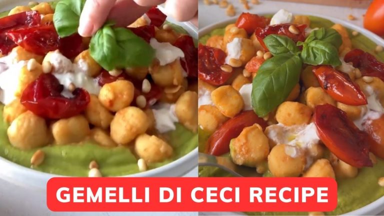 20-Minute Gemelli di Ceci Recipe: Delicious Gluten-Free & Vegan Pasta with Caramelized Cherry Tomatoes and Zucchini Cream