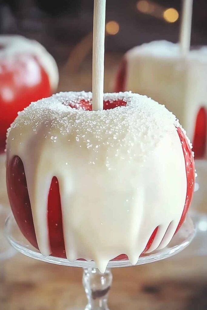 How to Make Ghostly White Chocolate Apples: Step-by-Step Instructions