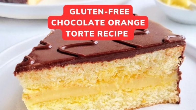 Gluten-Free Chocolate Orange Torte Recipe