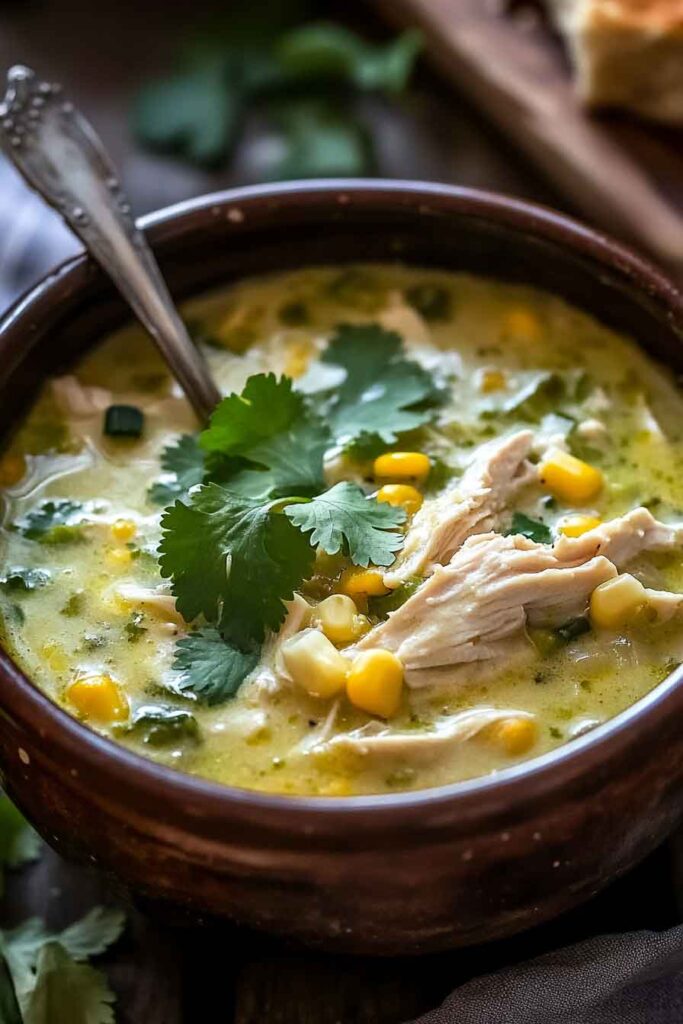 Green Enchiladas Chicken Soup