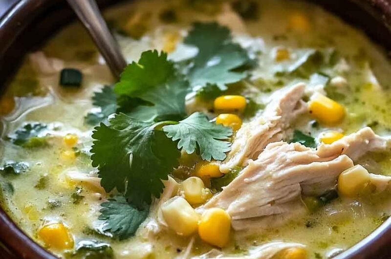 Green Enchiladas Chicken Soup