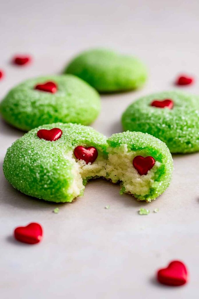 Step-by-Step Instructions for Grinch Sugar Cookies