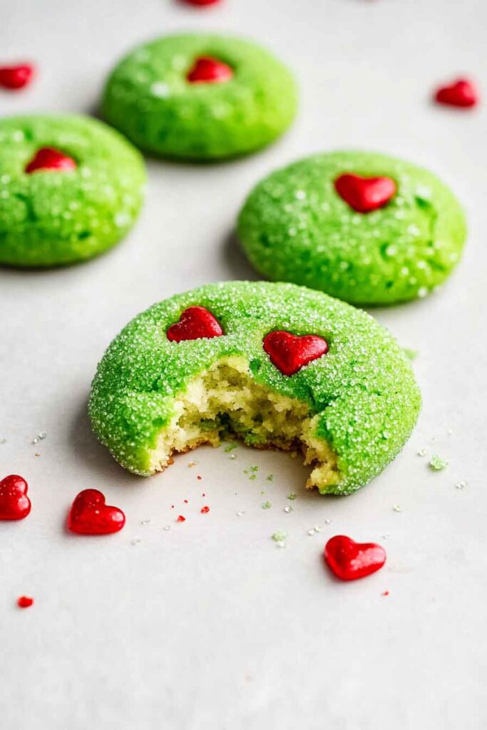 Grinch Sugar Cookies