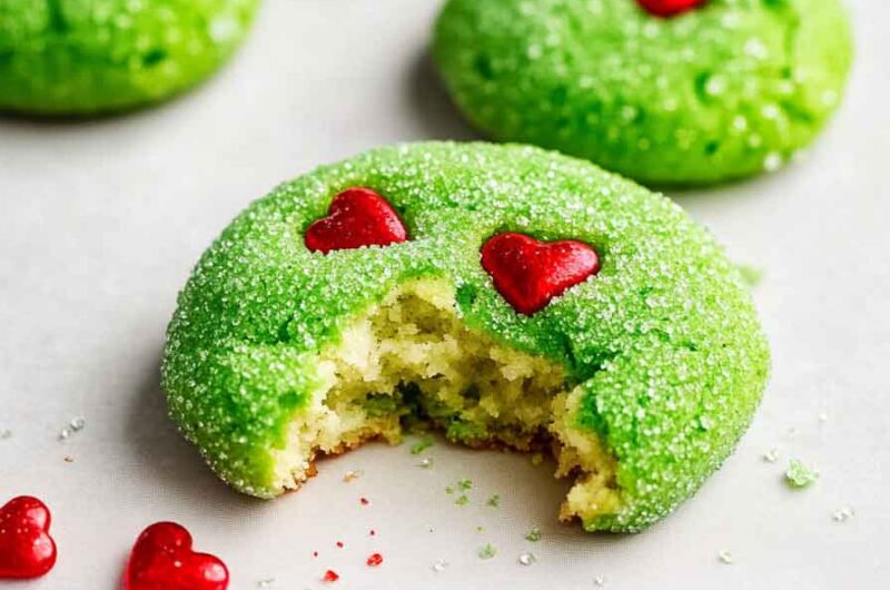 Grinch Sugar Cookies