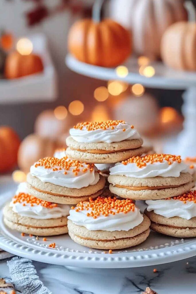 Step-by-Step Instructions for Harvest Buttercream Cookie Sandwiches