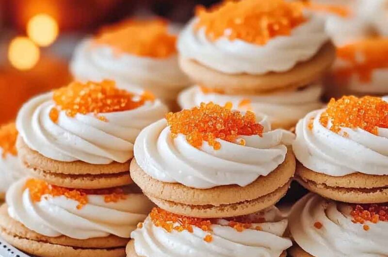 Harvest Buttercream Cookie Sandwiches