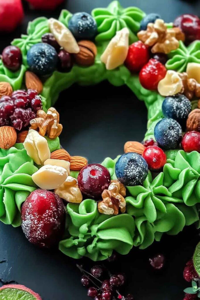 How to Serve Harvest Wreath Treats
