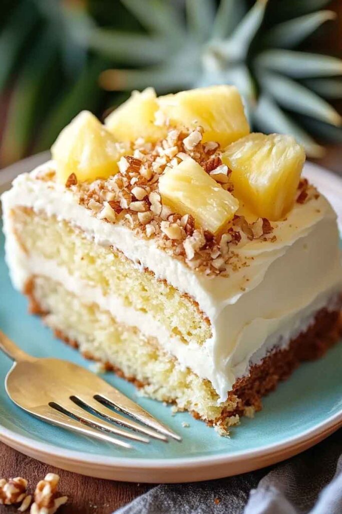 Step-by-Step Instructions for Hawaiian Pineapple Cake