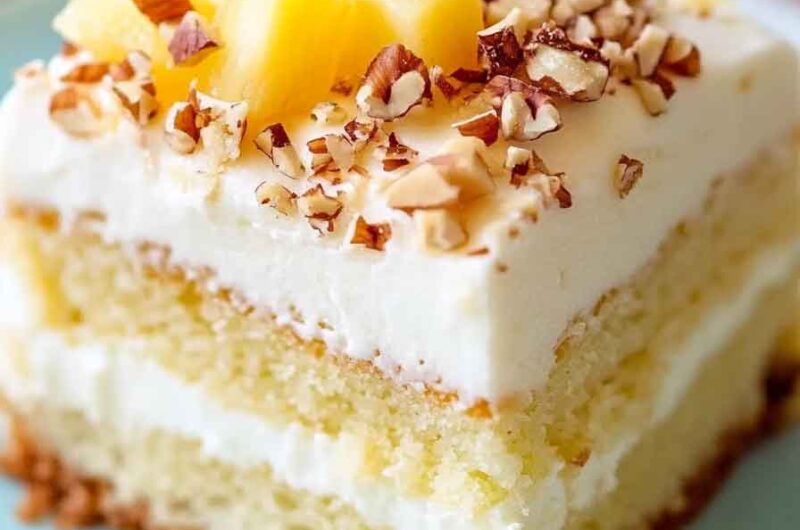 Hawaiian Pineapple Cake