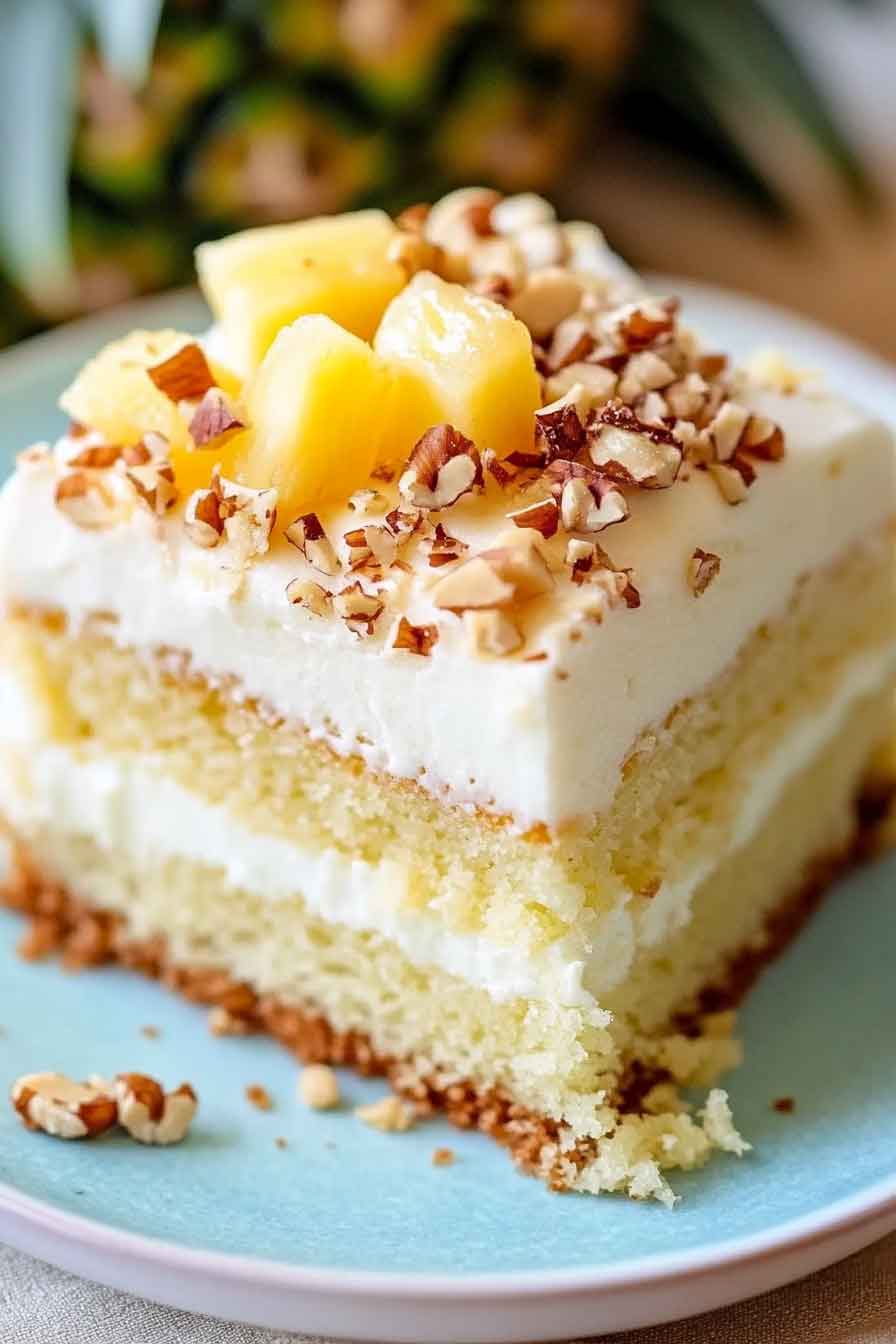 Hawaiian Pineapple Cake