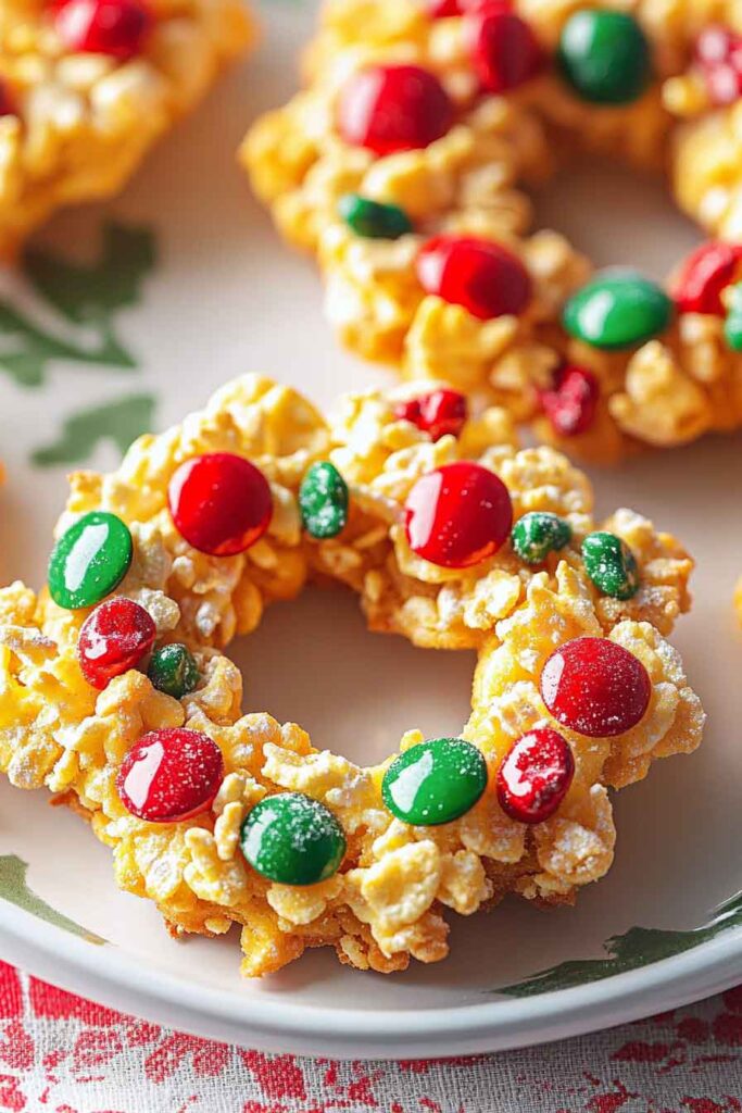 Holiday Cornflake Cookies