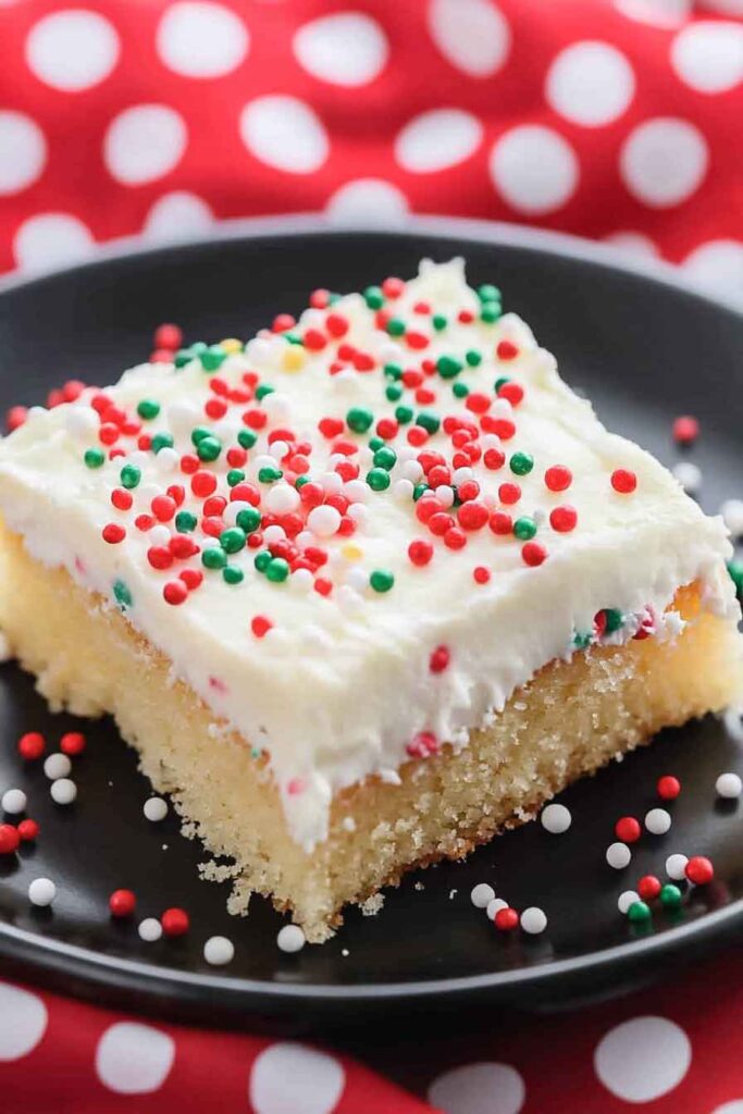 Holiday Sugar Cookie Cake Recipe