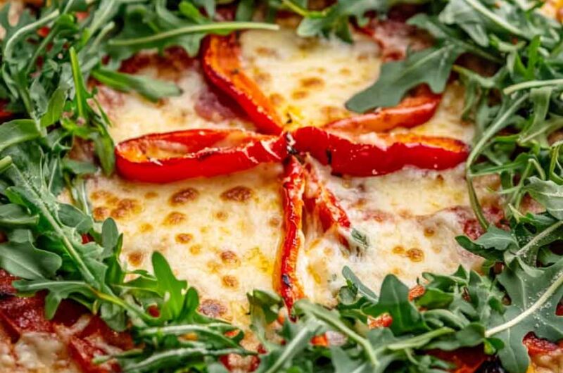 Holiday Wreath Pizza