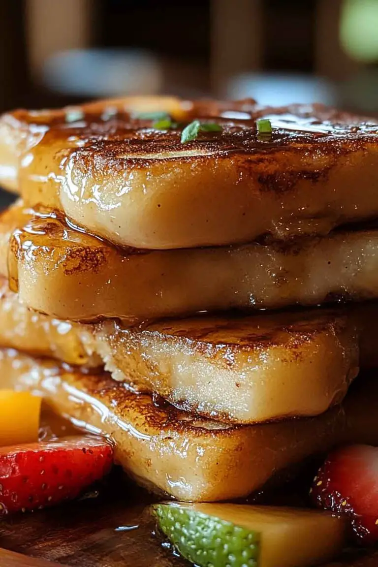Honey Butter Stuffed French Toast Sticks