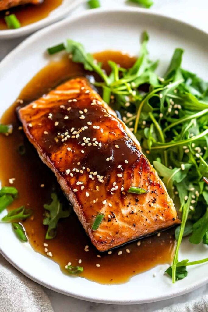 How to Serve Honey Garlic Salmon
