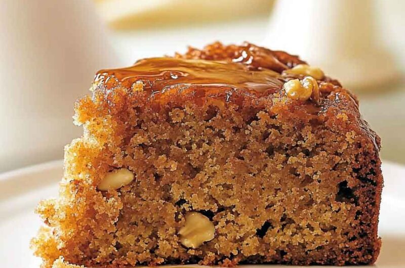 Honey Walnut Cake