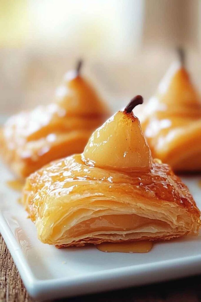 Honeyed Pear Pastries