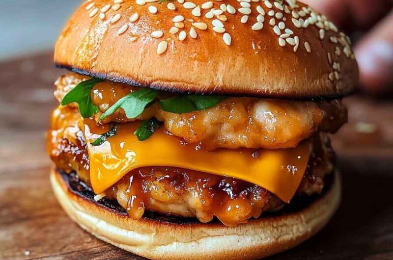 Hot Honey Chicken Burger Recipe